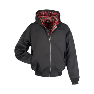 Brandit Lord Canterbury Hooded Bomberjacke Schwarz In M