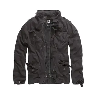 Brandit Tussenseizoensjas - Britannia Jacket - S Tot 4XL - Voor Mannen - Zwart