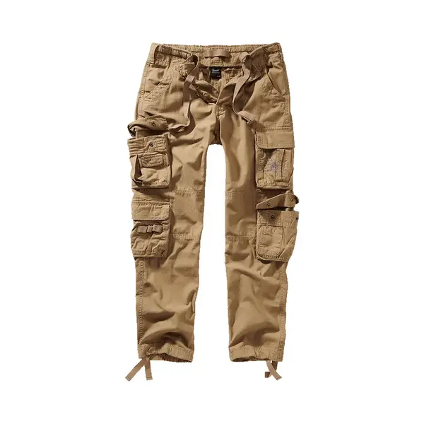 Brandit Pure Slim Fit Pants, Farbe, Beige, Größe, L thumbnail