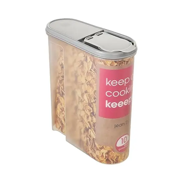 keeeper Jean Arbeitsplatten-Futterspender 2,6 l Grau, Transparent thumbnail