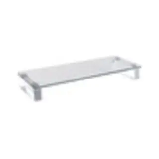 LogiLink BP0027 Flachbildschirm-Tischhalterung 81,3 cm (32") Tisch/Bank Metallisch, Transparent