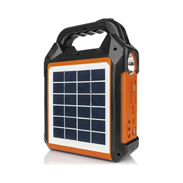 EASYmaxx Stromgenerator Solar-Generator Kit 4500mAh - Schwarz/orange thumbnail