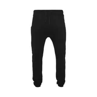 Build Your Brand Heavy Deep Crotch Sweatpants BY013 - Black - Xl