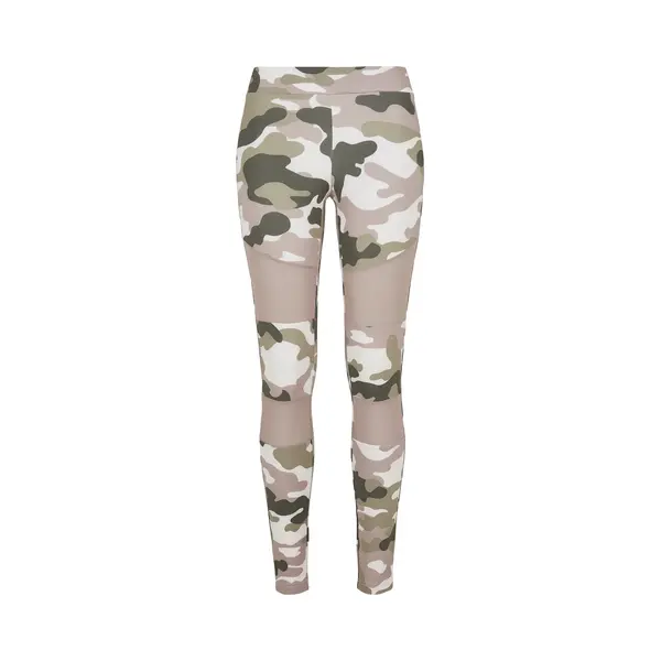 Urban Classics - Camo Tech Mesh Sportlegging - M - Multicolours thumbnail