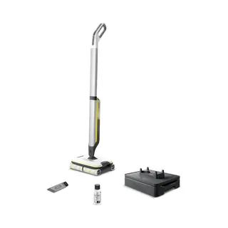 Kärcher Fc 7 Cordless Elektrischer Besen Akku Nass Beutellos Schwarz, Weiß, Gelb 2,85 Ah