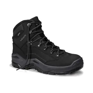 Lowa Sicherheitsstiefel Renegade Work Gtx Black Mid Größe 45 Schwarz/schwarz ( 8000469134 )