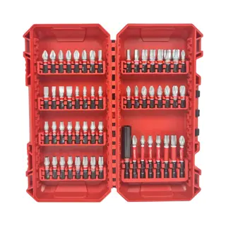 Milwaukee 56 Piece Shockwave Impact Screwdriver Bit Set