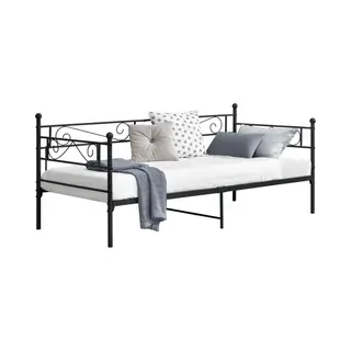 en.casa Eenpersoons Slaapbank Of 3-zitsbank Kerava 90x200 Zwart