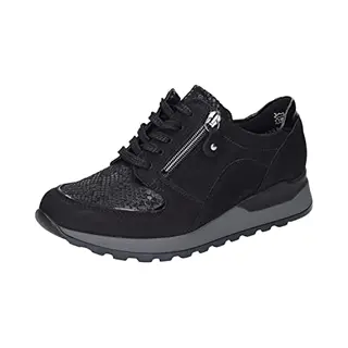 Waldläufer Hiroko Soft Denver Taipei Krokusstretch Schwarz Gr. 42, 5