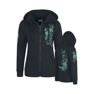 Full Volume By Emp Freaking Out Loud Kapuzenjacke Schwarz In 3XL