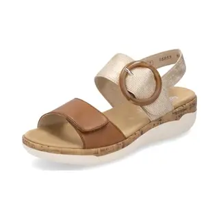 Remonte -Dames - Cognac/caramel - Sandalen - Maat 41