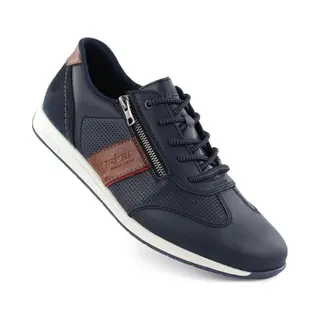 Rieker, Herren, Sneakers, 11927 - 57203, Blau, (43)
