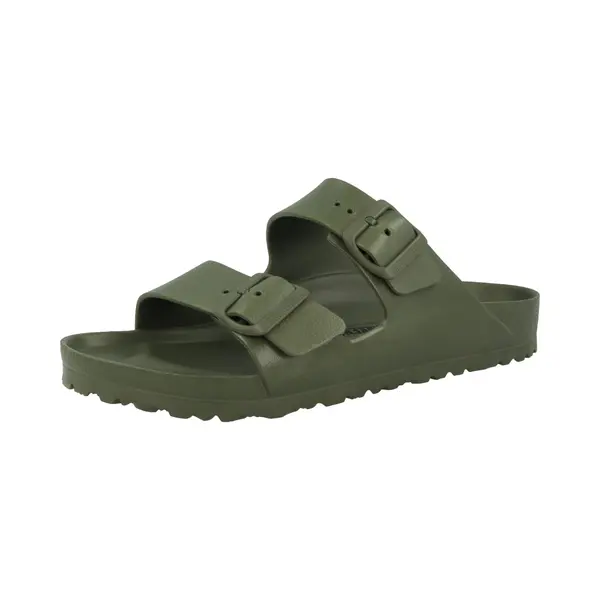 Birkenstock Muiltjes 'Arizona' Donkergroen thumbnail