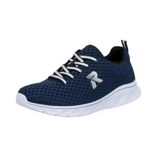Rieker 54000 Lage Sneakers Voor Dames, Blauw, 37 Eu