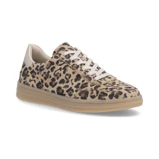 Remonte D2c06 Lage Sneakers Voor Dames, Luipaard., 41 Eu
