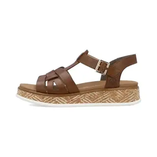 Rieker W0853-24 40 Sandalen Weiblich Braun