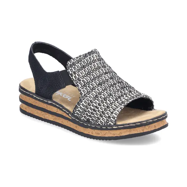 Rieker Sandalen Sandaletten Sand 62971-00 thumbnail