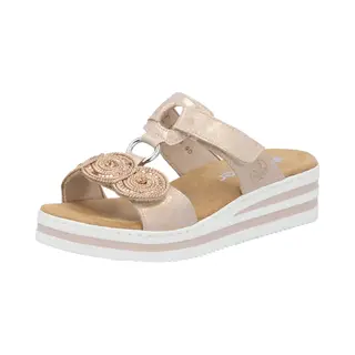 Rieker Mules Pink, Rose-Gold, 6 Uk