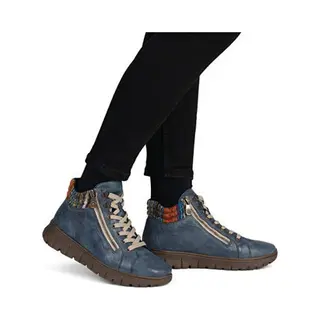 Rieker N1305-14 38 Vrouwen Blauw