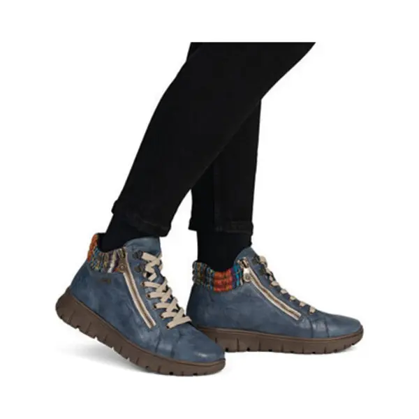 Rieker N1305-14 38 Vrouwen Blauw thumbnail