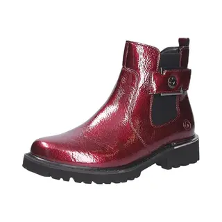 Remonte D8684 Chelsea Dameslaarzen, Rood, 40 Eu