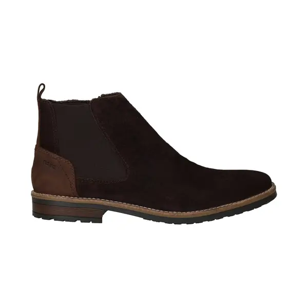 Rieker Chelsea-Stiefeletten Für Herren, Wildleder, Reißverschluss, 33253, Braun, 45 Eu thumbnail