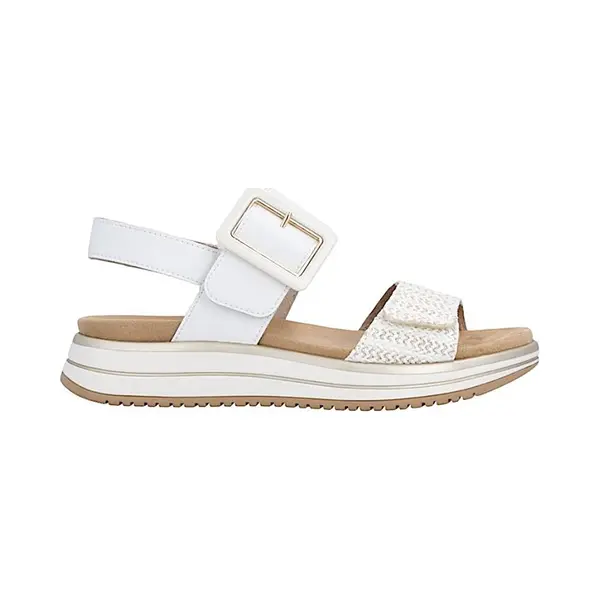 Remonte D1J53-81 Sandalen Wit Leer Dames - Wit/Goud - 42 thumbnail