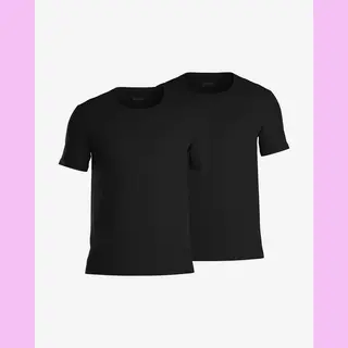 Boss Herren T-Shirt Rn 2p Co T-Shirt, New Black, S
