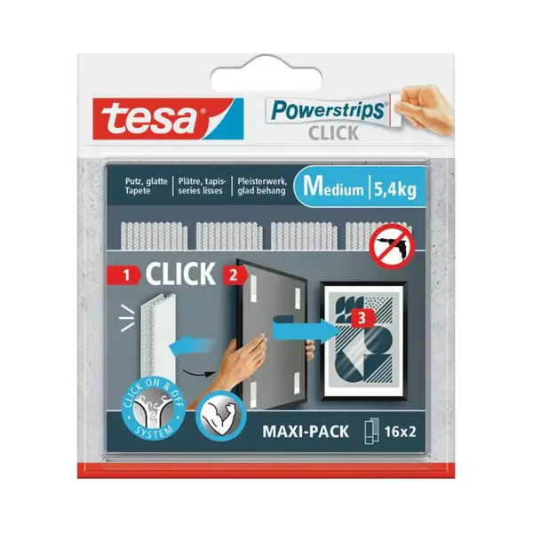 Tesa Powerstrips Click M Montagepad thumbnail
