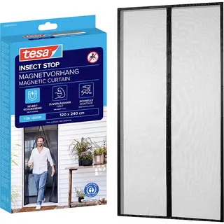 Tesa Insect Stop 55394-00001-00 Magneetgordijn (b X H) 1.2 M X 2.4 M Antraciet 1 Stuk(s)