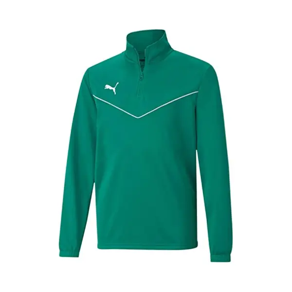 Puma TeamRISE Trainingstop Kinder - Grün/weiß - 152 thumbnail