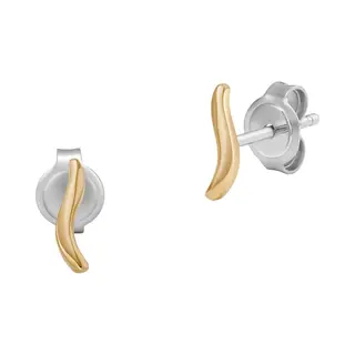 Skagen SKJ1782710 Dames Oorknopjes - Goudkleurig