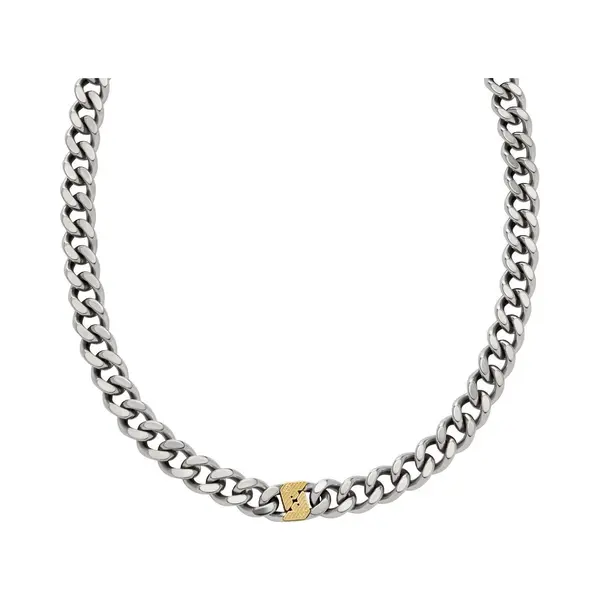 Emporio Armani, Halsketting, Kette, (Roestvrij Staal, 45 Cm) thumbnail