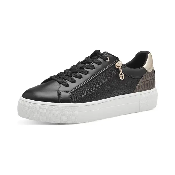 Tamaris Sneakers Laag Goud / Zwart thumbnail