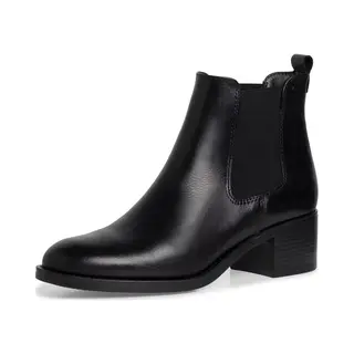 Tamaris Leather Chelsea boot Unisex Schwarz