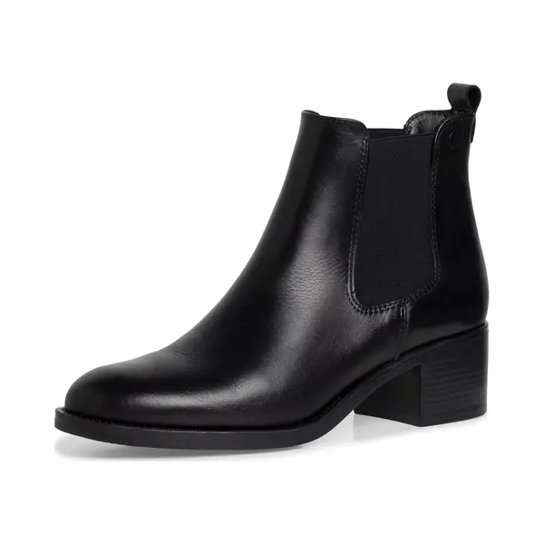 Tamaris Leather Chelsea boot Unisex Schwarz thumbnail