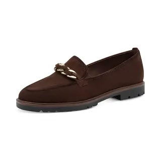 Tamaris Leather Slipper Unisex Braun