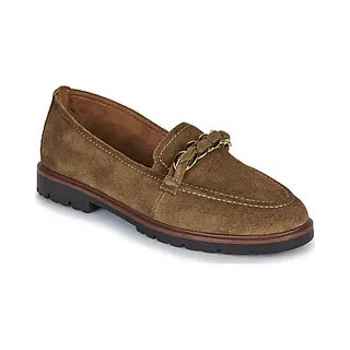 Tamaris Leather Slipper Unisex Braun