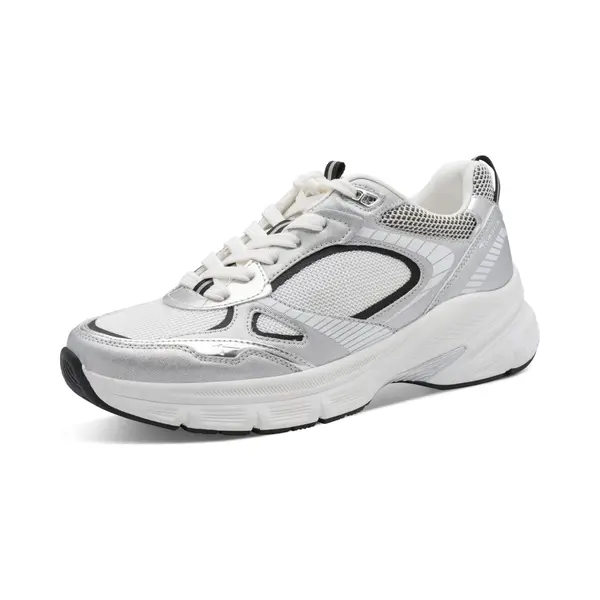 Tamaris Damen Sneaker Low, Metallic, 38 Eu thumbnail