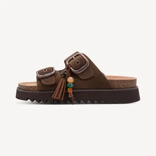 Tamaris Sandaal 1-27521-46-304 Dames Schoenen Slippers Bruin