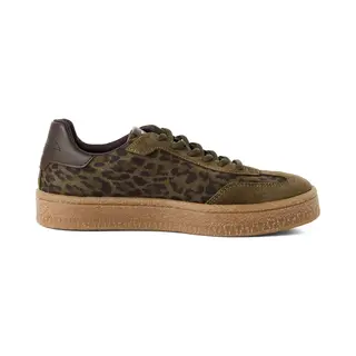 Tamaris Leren Sneakers Unisex Grijs bruin