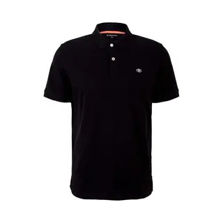 Tom Tailor Shirt Oranje / Zwart / Wit