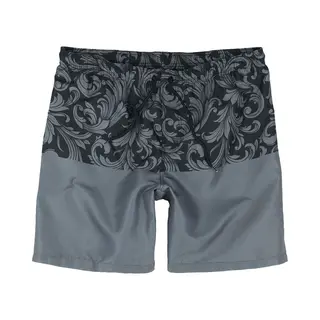 Black Premium By Emp Ornament Print Swim Shorts Swim Shorts Black