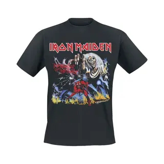 Iron Maiden Stranger Number Of The Beast T-Shirt Schwarz In Xl