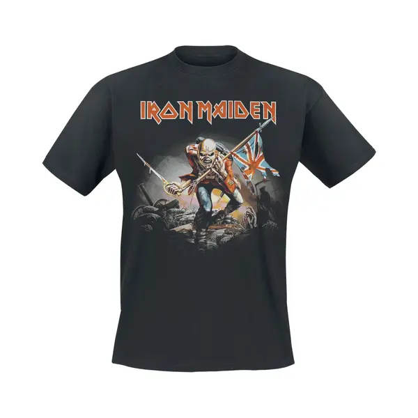 Iron Maiden Trooper T-Shirt Schwarz In Xl thumbnail