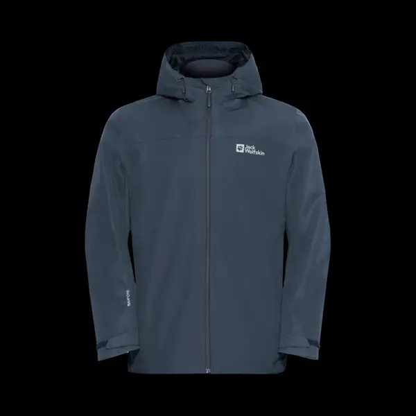 Jack Wolfskin Herren Taubenberg 3in1 Jkt M, Midnight Sky, L Eu thumbnail