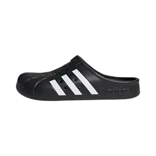 Adidas Adilette Clogs - Schwarz/Weiß, Größe 37
