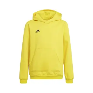 Adidas Unisex Kids Entrada 22 Sweat Hoodie, Team Yellow/black, 5-6 Years