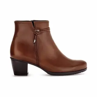 Gabor -Dames - Cognac/caramel - Enkellaarzen - Maat 38.5