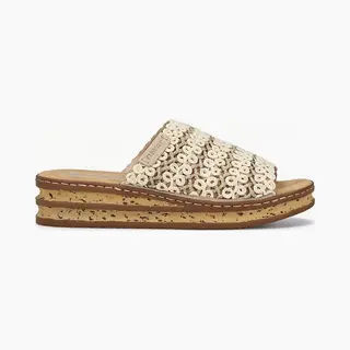 Rieker Slipper Beige - Maat 40